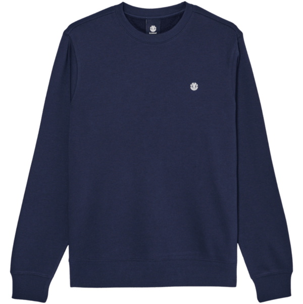 2026 Element Mens Icon Embroidery Crew Sweatshirt ELYFT00197 - Eclipse Navy